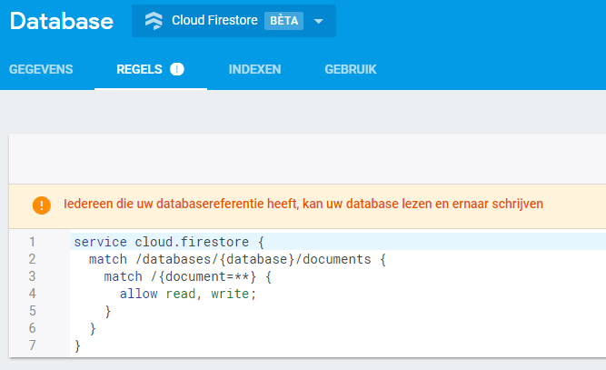 Cloud Firestore